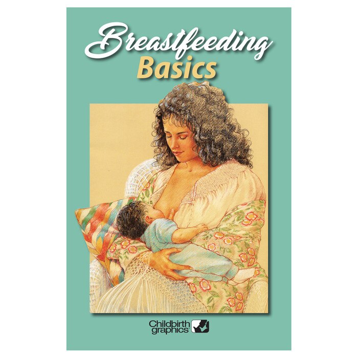Breastfeeding Basics Booklet, lactation education booklet to help new mums learn to breastfeed, Childbirth Graphics, 38545