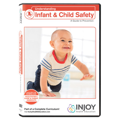 InJoy's Understanding Infant & Child Safety DVD from Childbirth Graphics, parenting education video programmes, 71455