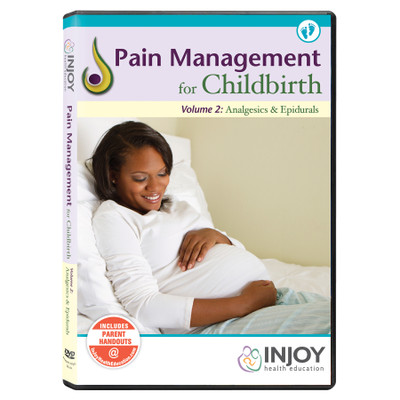 Pain Management Volume 2: Analgesics & Epidurals DVD available from Childbirth Graphics, pregnancy teaching tools, 71463