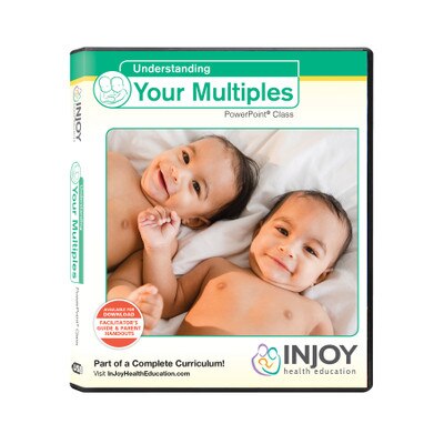 InJoy's Understanding Multiples PowerPoint available from Childbirth Graphics, childbirth & parenting teaching tools, 71510