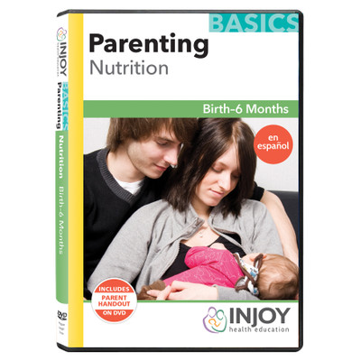 Parenting Basics: Nutrition Birth to 6 Months DVD, Spanish, available from Childbirth Graphics, educational resources, 71518