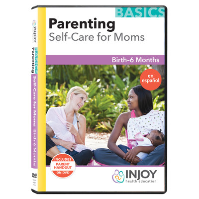 Parenting Basics: Self-Care for Moms Birth to 6 Months DVD, Spanish, available at Childbirth Graphics, teaching tools, 71522