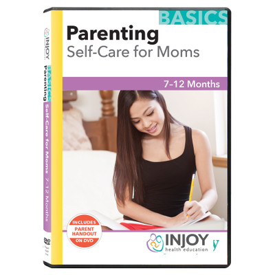 InJoy's Parenting Basics: Self-Care for Moms 7 to 12 Months DVD available at Childbirth Graphics, postpartum videos, 71528