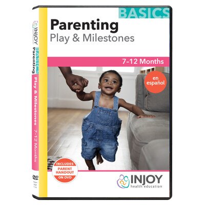 Parenting Basics: Play & Milestones 7 to 12 Months DVD, Spanish, available from Childbirth Graphics, teaching tools, 71534