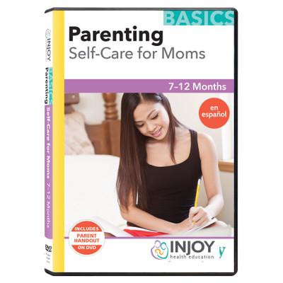 Parenting Basics: Self-Care for Moms 7 to 12 Months DVD, Spanish, available from Childbirth Graphics, teaching tools, 71535
