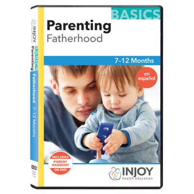 Parenting Basics: Fatherhood 7 to 12 Months DVD, Spanish, available from Childbirth Graphics, educational resources, 71536