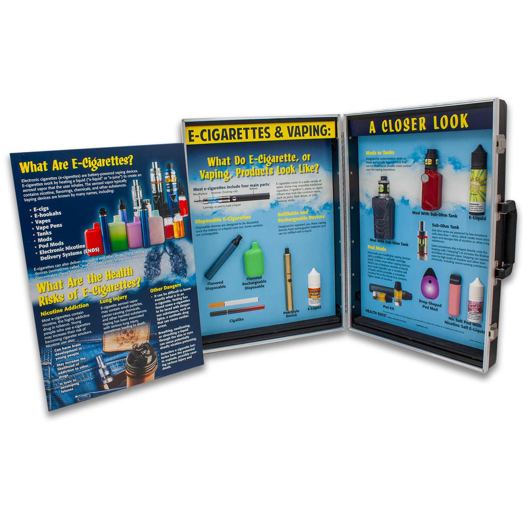 E-Cigarettes & Vaping Educational 3-D Display