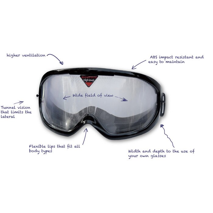 Cannabis & Opioids Goggles (Strong Effects), health education drug simulation goggles with feature labels, Health Edco, 79112