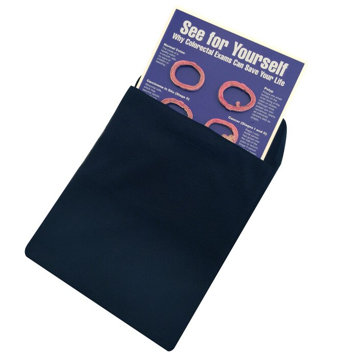 See for Yourself: Colorectal Exams Easel Display, health education tool to promote colon cancer screening, Health Edco, 79734