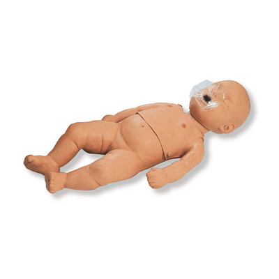 CPR Infant Manikin, infant manikin sternum ribcage with substernal notch simulates head/chin tilt, Health Edco, 84369