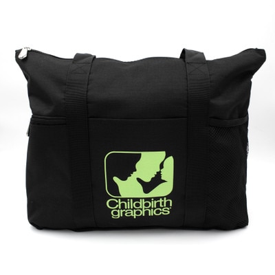 Childbirth Graphics Tote Bag from Childbirth Graphics to carry childbirth education teaching materials and models, 92866