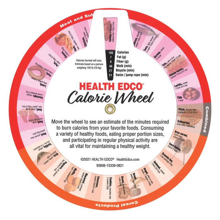 Health Edco® Calorie Wheel Health Edco